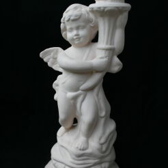 Świecznik amor stojący